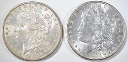 1901-O & 1902-O CH BU MORGAN DOLLARS