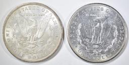 1901-O & 1902-O CH BU MORGAN DOLLARS