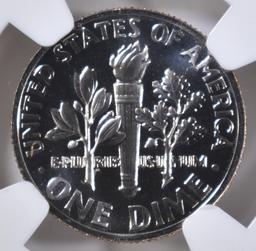 1970-S ROOSEVELT DIME NGC PF-69 CAMEO