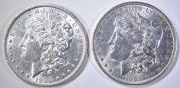 1889 & 1896 BU MORGAN DOLLARS