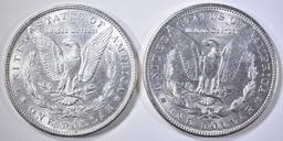 1889 & 1896 BU MORGAN DOLLARS