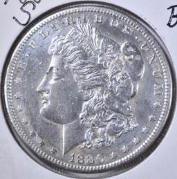 1880-S MORGAN DOLLAR, BU