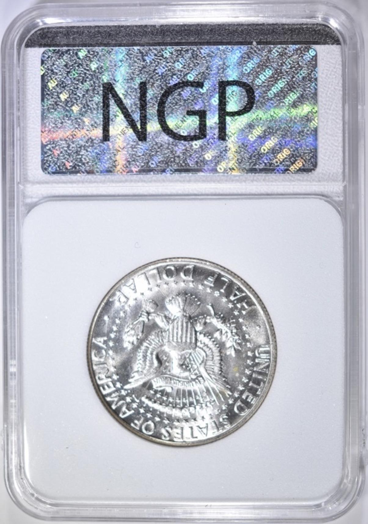 1965 KENNEDY HALF DOLLAR NGP SUPERB GEM BU