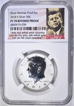 2018-S SILVER KENNEDY HALF