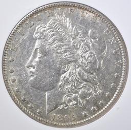 1895-O MORGAN DOLLAR ANACS AU