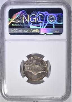 1955 JEFFERSON NICKEL NGC MS-66