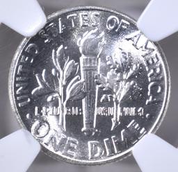 1951 ROOSEVELT DIME NGC MS-67 FT