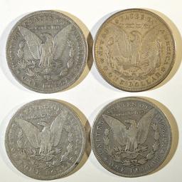 CIRC SILVER DOLLAR LOT: