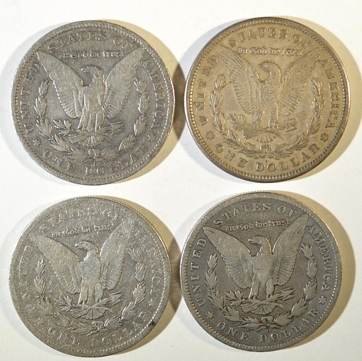 CIRC SILVER DOLLAR LOT: