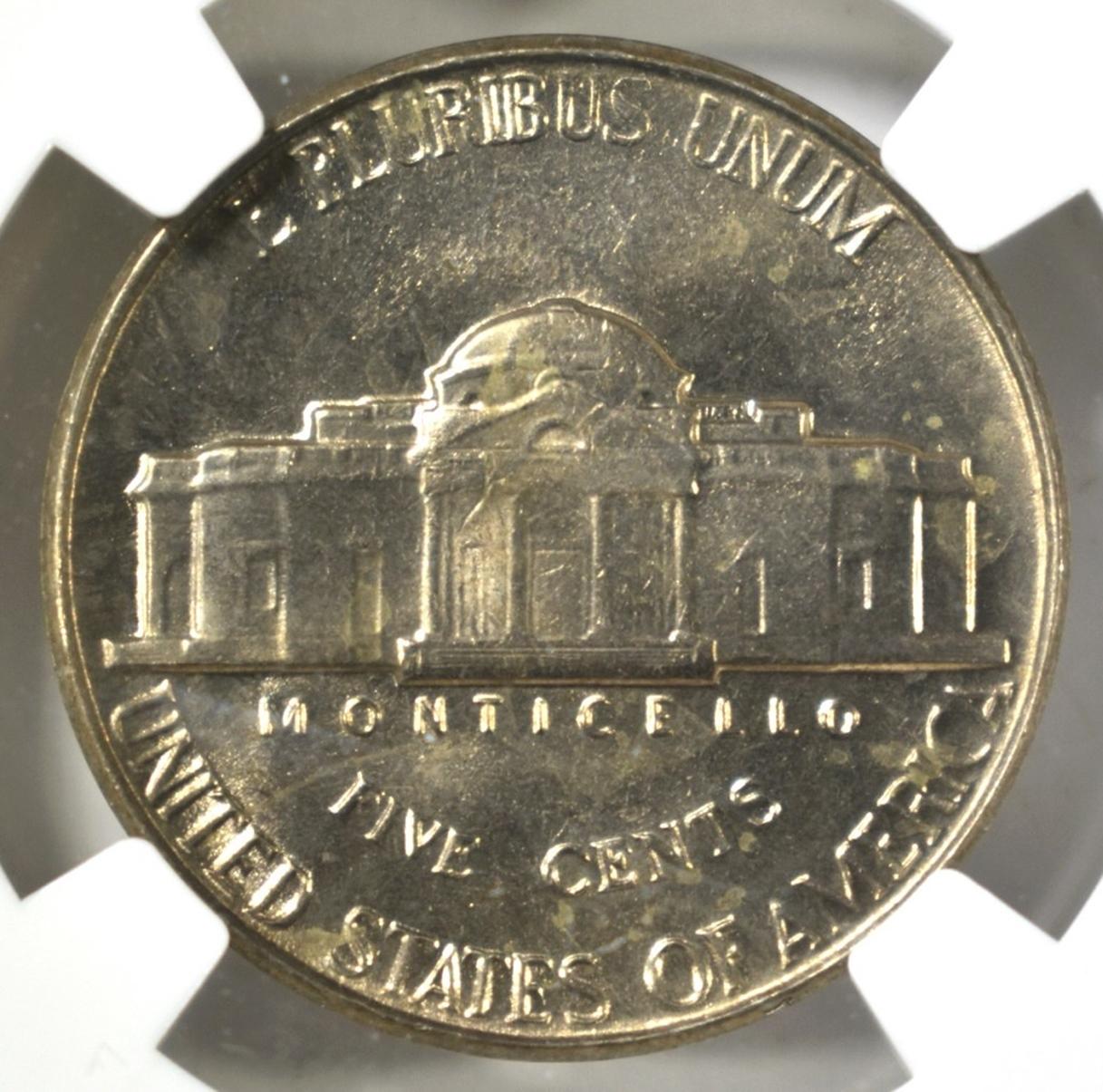 1952 NGC MS 66 JEFFERSON NICKEL