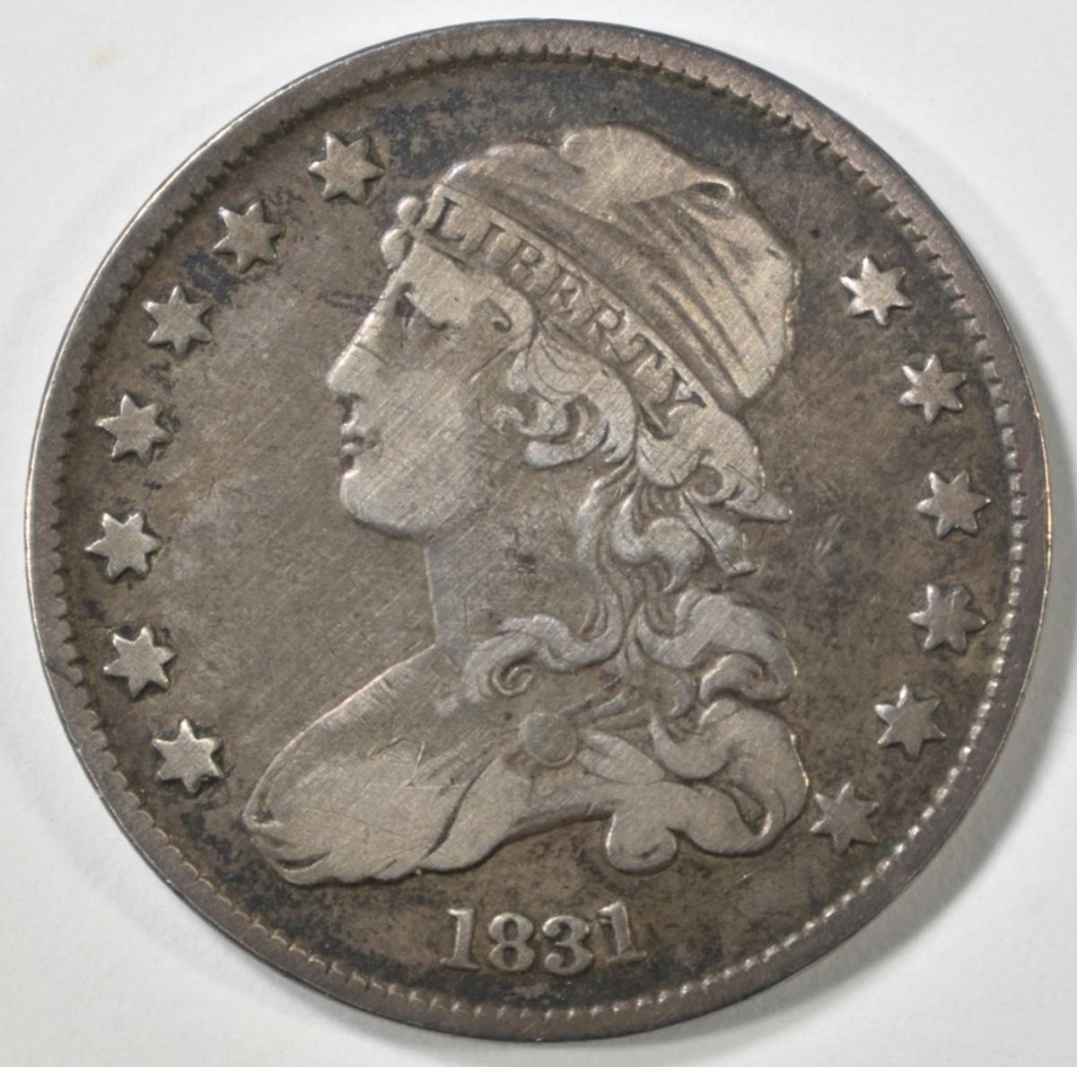 1831 BUST QUARTER XF