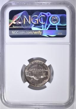 1955 JEFFERSON NICKEL NGC MS-66