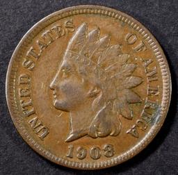 1908-S INDIAN CENT XF