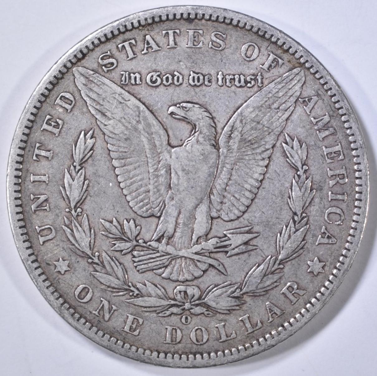 1887/6-O MORGAN DOLLAR VF