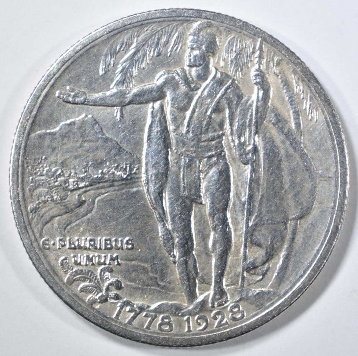 1928 HAWAII COMMEM HALF DOLLAR  BU