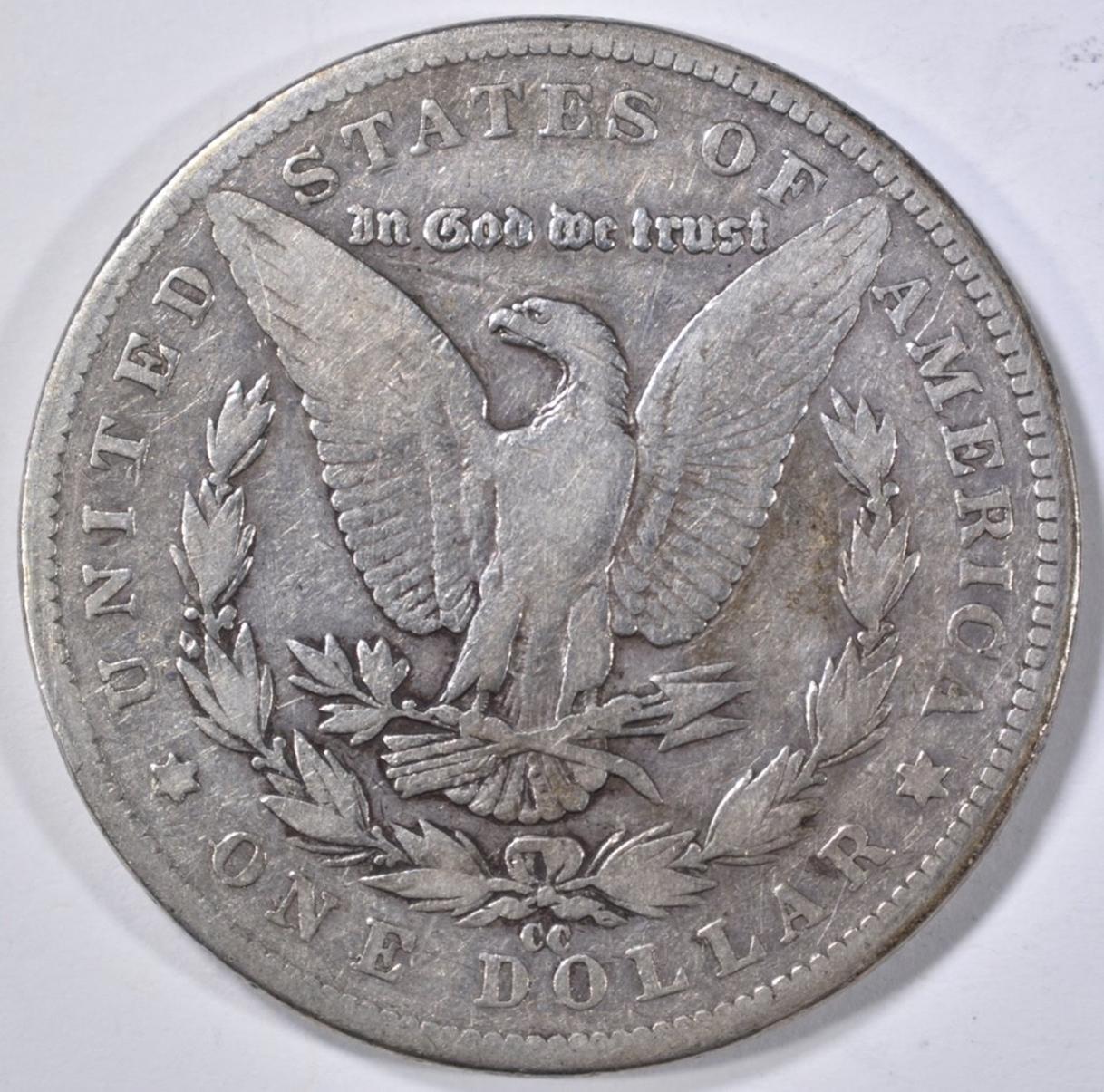 1889-CC MORGAN DOLLAR VG/F