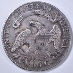 1833 BUST HALF AU