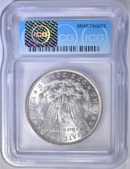 1878 7TF REV OF 79 MORGAN DOLLAR  ICG MS-62