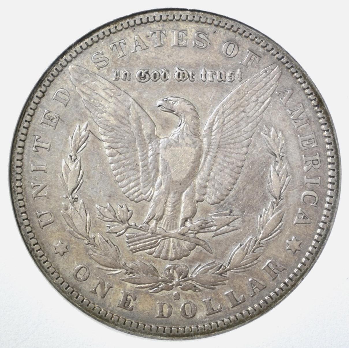 1893-S MORGAN DOLLAR, OBCS XF VERY SCARCE COIN