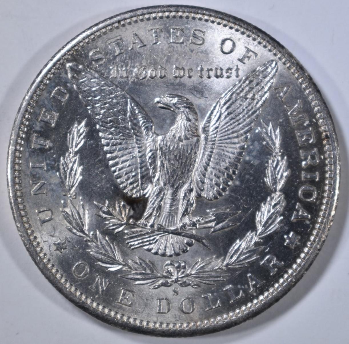 1897-S MORGAN DOLLAR, BU