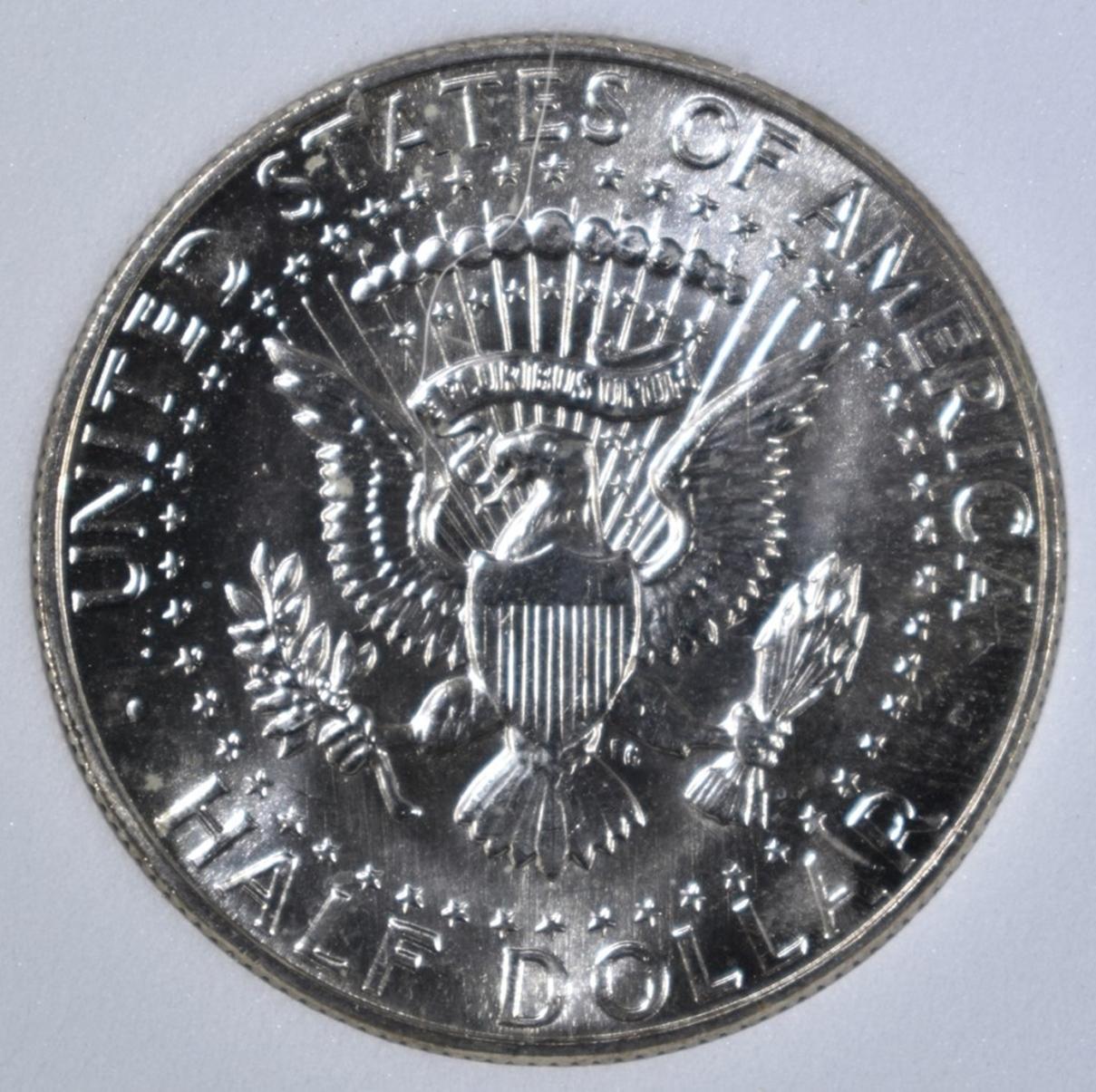 1968-D KENNEDY HALF NGP SUPERB GEM