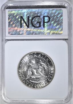 1968-D KENNEDY HALF NGP SUPERB GEM