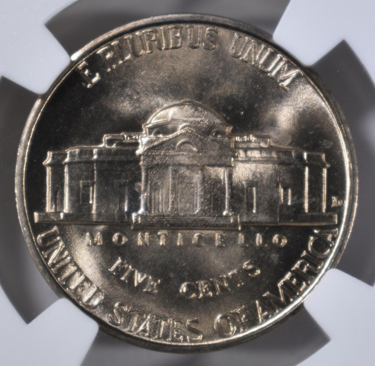 1941-D JEFFERSON NICKEL, NGC MS-67