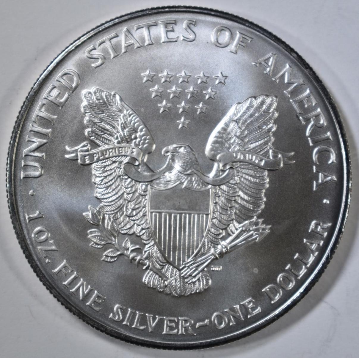 BU 1996 AMERICAN SILVER EAGLE