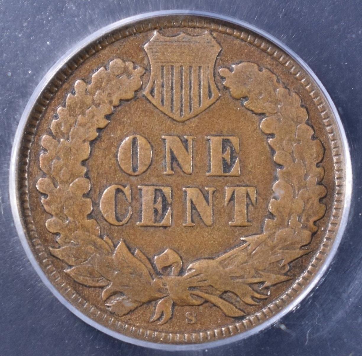 1908-S INDIAN CENT, ICG G-4