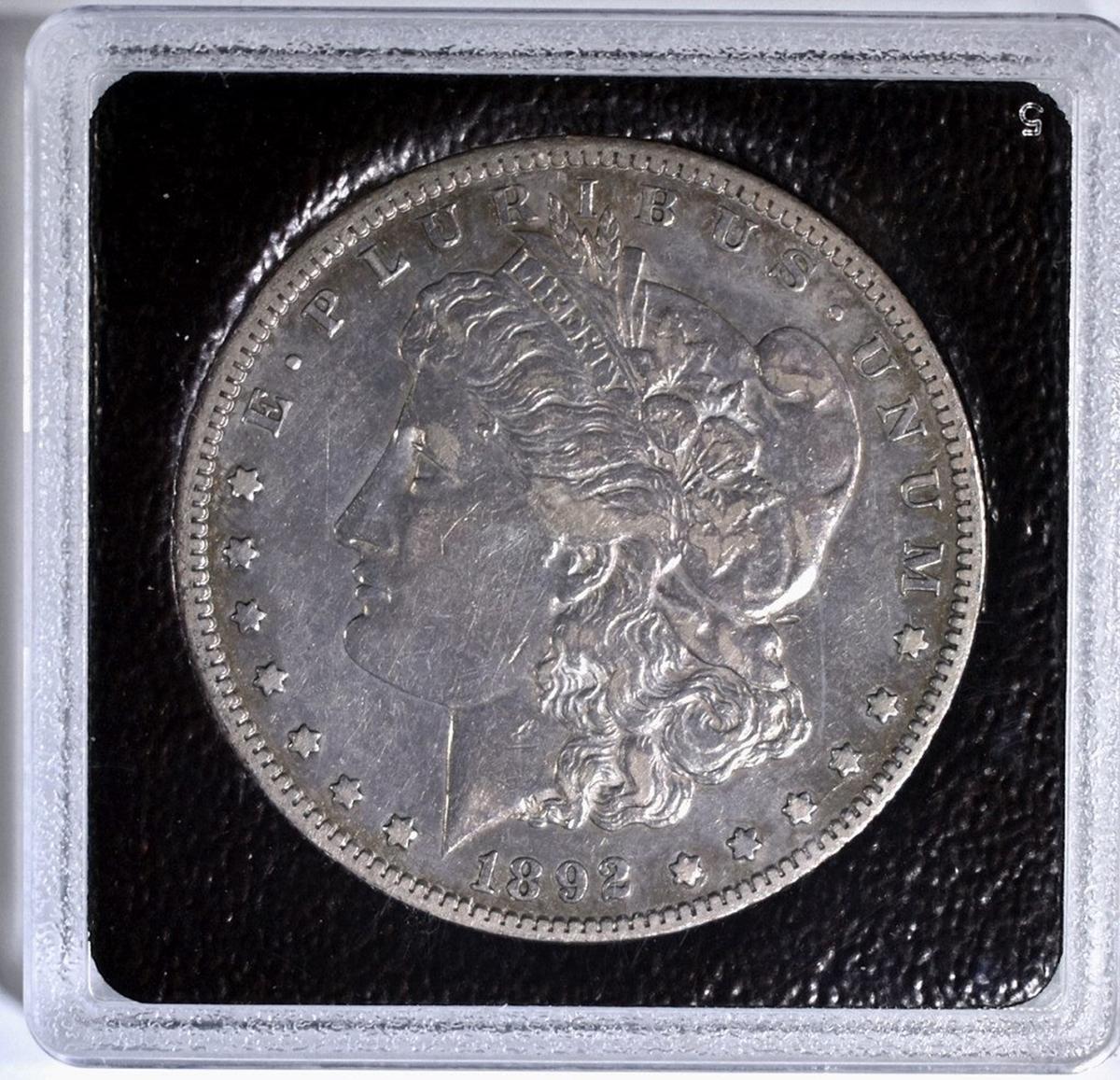 1892-S MORGAN DOLLAR XF