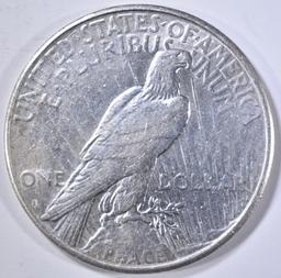 1934-S PEACE DOLLAR AU