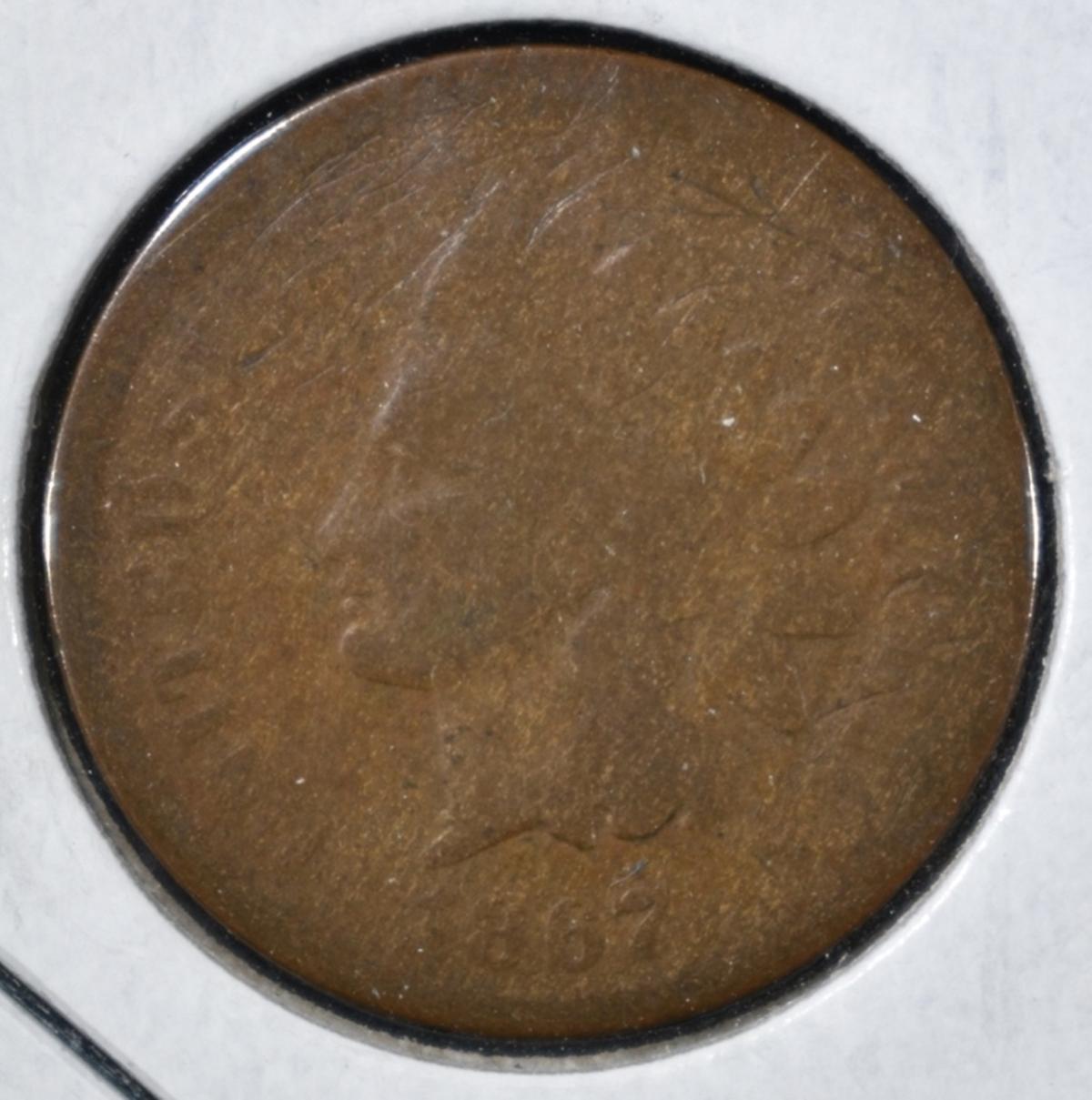 1867 INDIAN CENT GOOD