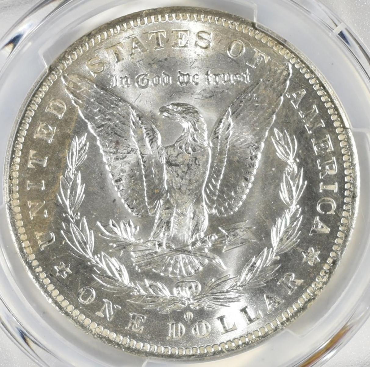 1884-O MORGAN DOLLAR  PCGS MS-63