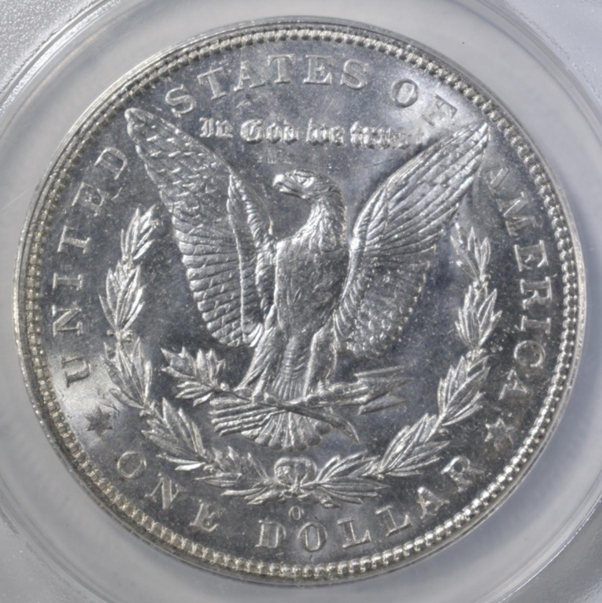 1904-O MORGAN DOLLAR ANACS MS-62