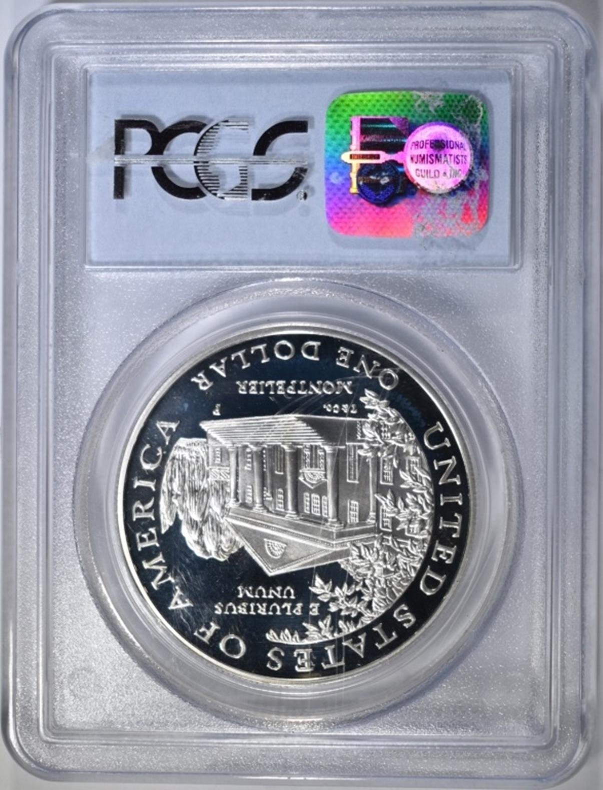 1999-P DOLLY MADISON $ PCGS PR-69 DCAM