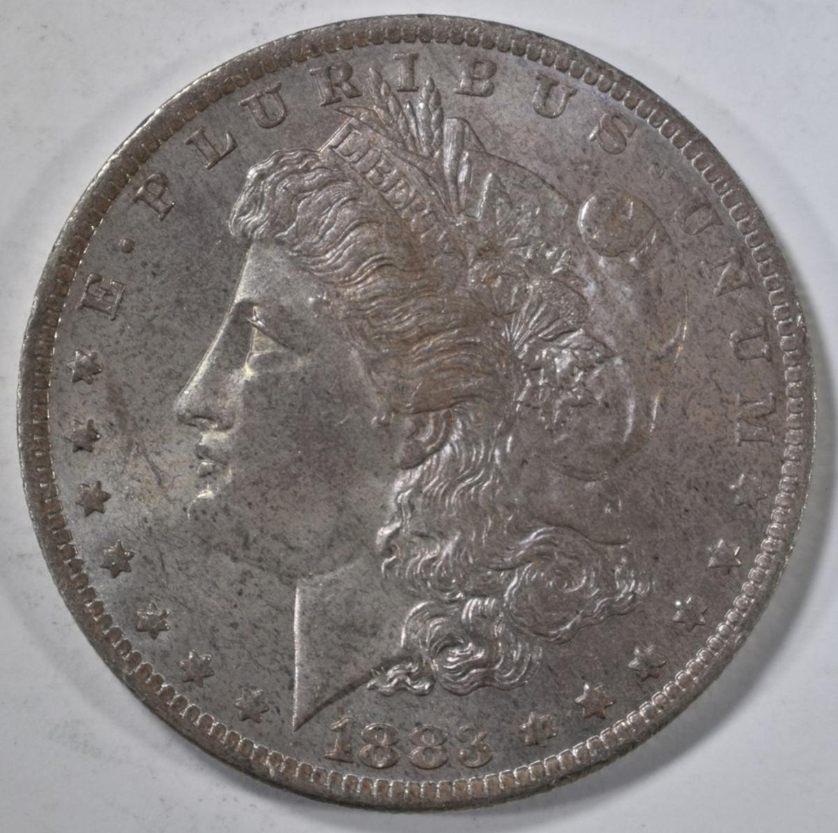 1883-O MORGAN DOLLAR CH BU COLOR