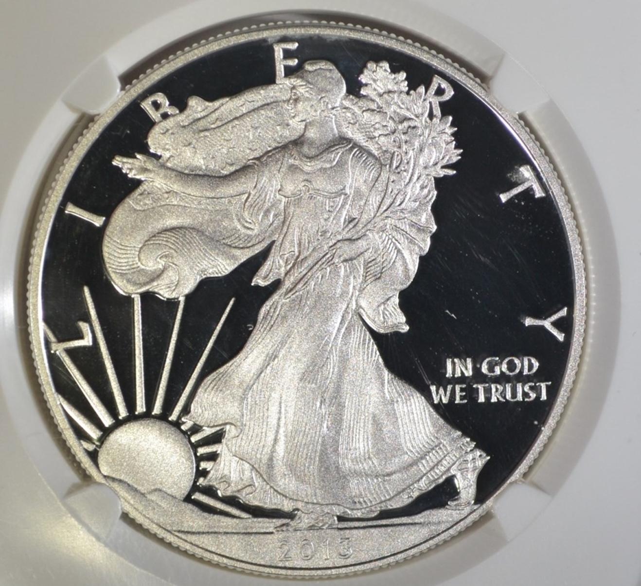 2013-W ASE NGC PF-70 ULTRA CAMEO EARLY RELEASE