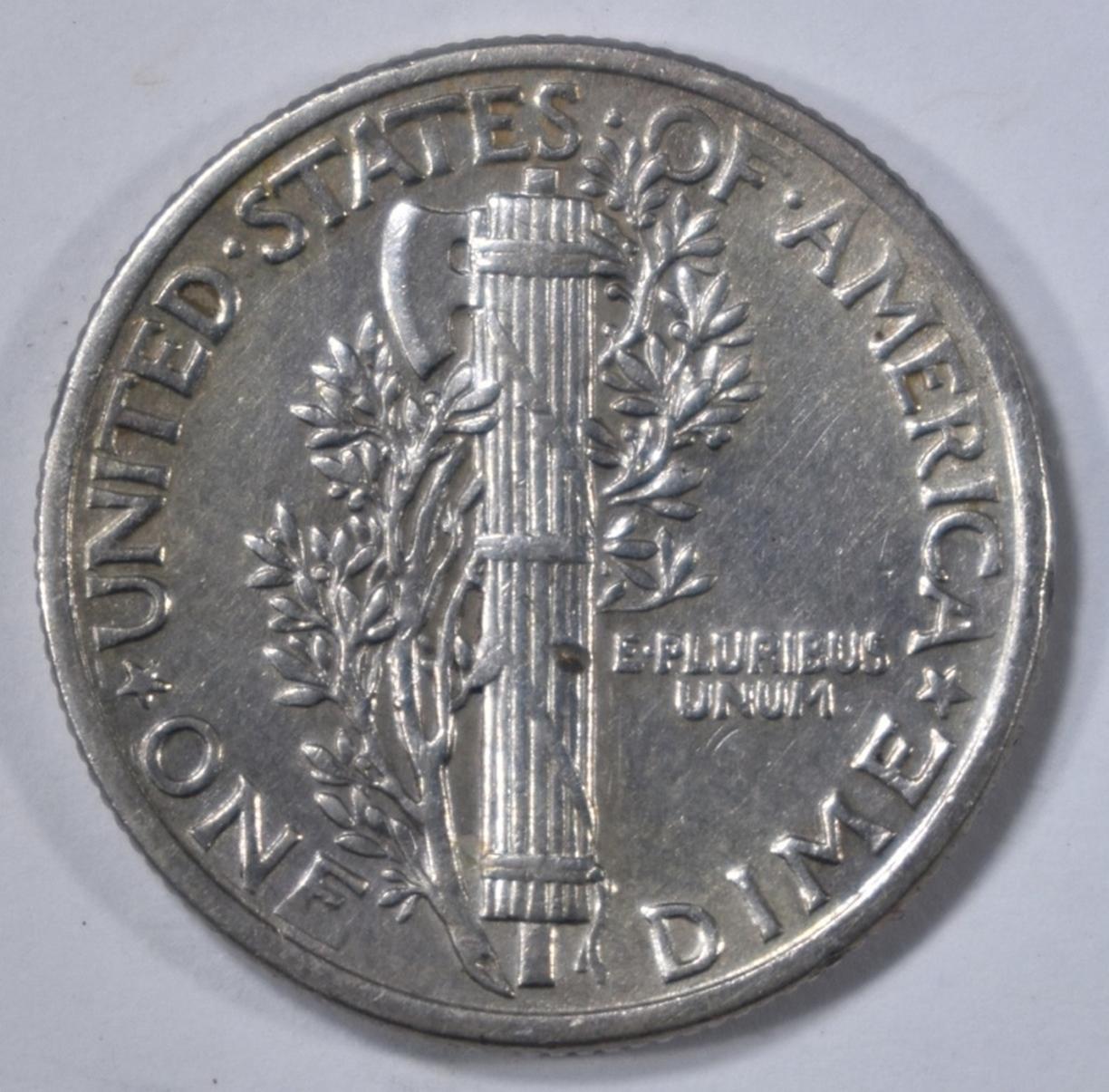 1942/1 MERCURY DIME  CH AU