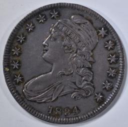 1834 BUST HALF DOLLAR  CH/GEM ORIG UNC