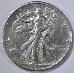 1933-S WALKING LIBERTY HALF DOLLAR  CH AU