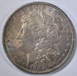 1882-O MORGAN DOLLAR CH BU COLOR