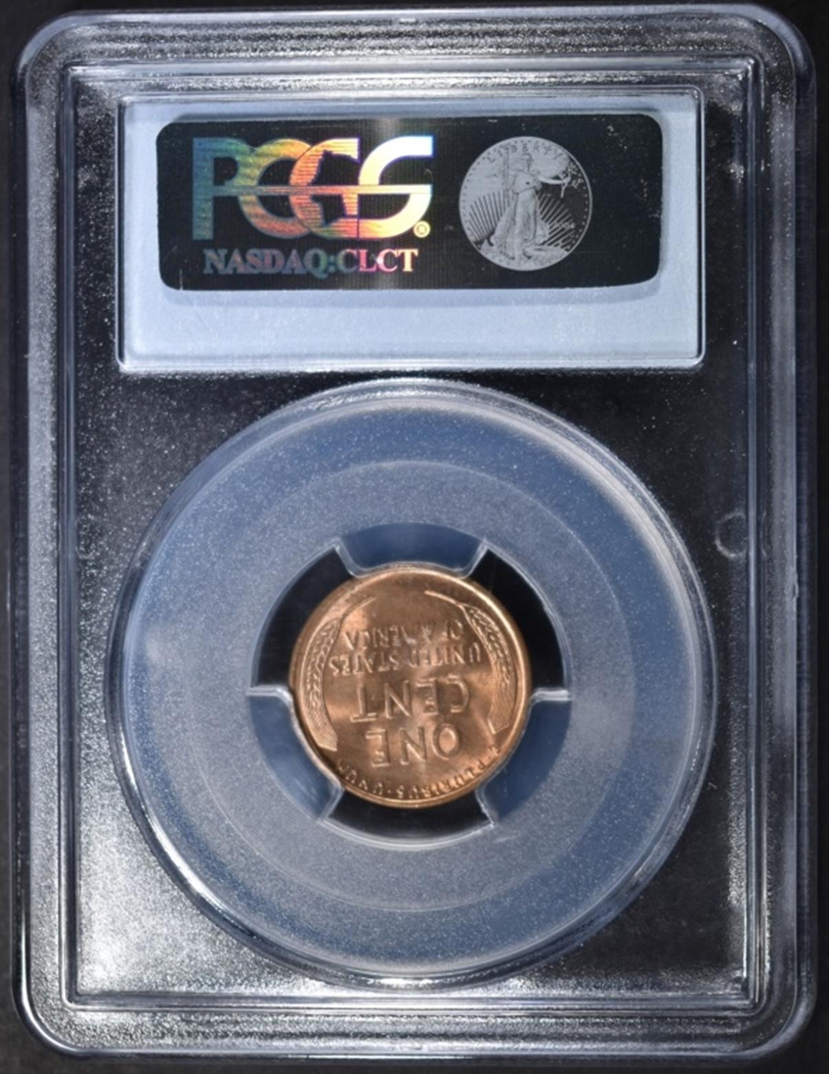 1929 LINCOLN CENT PCGS MS-64 RD