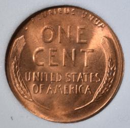 1946-S LINCOLN CENT, PNA SUPERB GEM BU RED