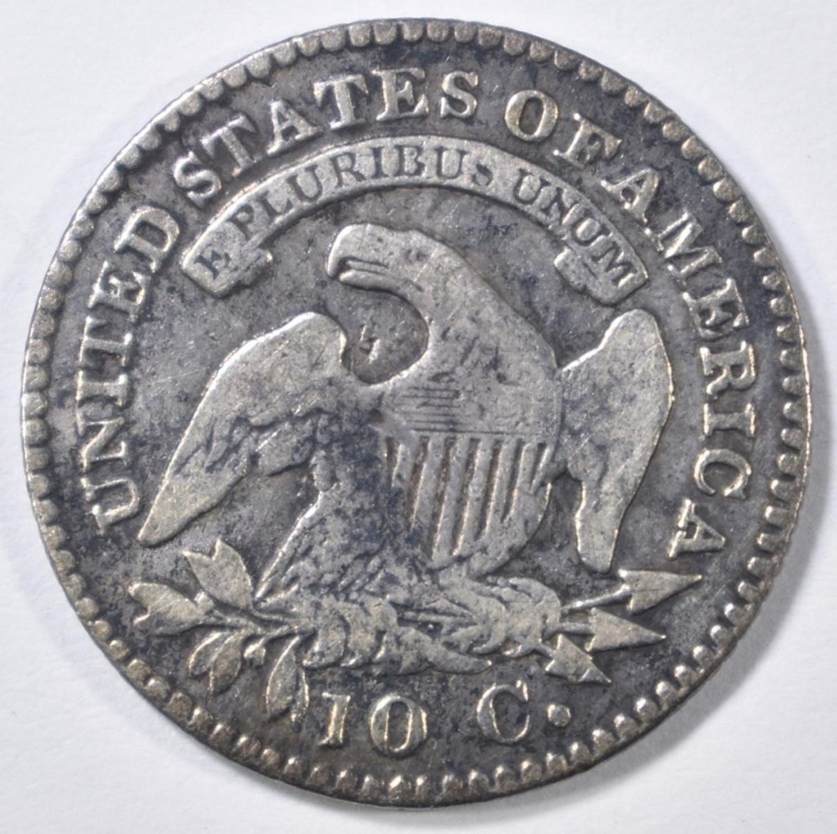 1824/2 BUST DIME VG