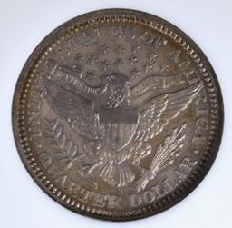 1904 BARBER QUARTER, PCI GEM PROOF