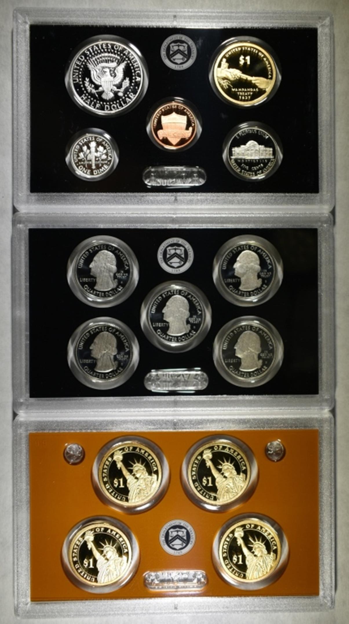 2-2011 U.S. SILVER PROOF SETS