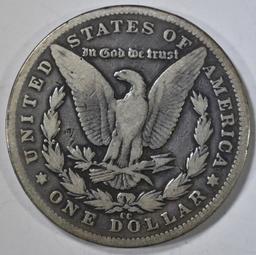 1893-CC MORGAN DOLLAR VG