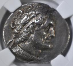 180-145 BC PTOLEMY VI NGC CH XF