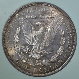 1878 7TF REV 79 MORGAN DOLLAR NTC GEM BU