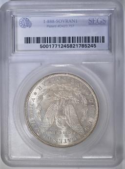 1891 MORGAN DOLLAR SEGS CH BU